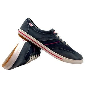 Women’s Keds cloth laced boat shoes